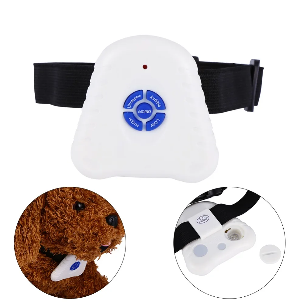 Ultrasonic Dog Stop Bark Collar Pet Puppy Anti Barking Repeller Control Trainer Training Device Dog Training Collars
Ultrasonic Dog Stop Bark Collar Pet Puppy Anti Barking Repeller Control Trainer Training Device Dog Training Collars