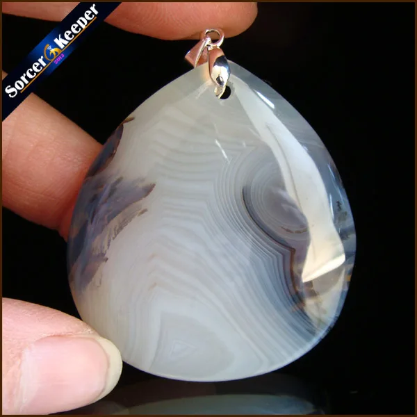 Men Jewelry Slide Large Natural Dendritic Moss Agates Stone Beads Pendant Necklace Wholesale Fashion Crystal for Boys Gift HS659
Men Jewelry Slide Large Natural Dendritic Moss Agates Stone Beads Pendant Necklace Wholesale Fashion Crystal for Boys Gift HS659
