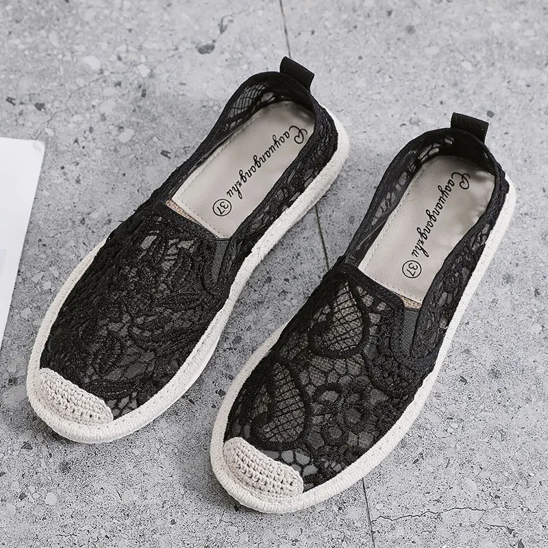 Women's Flats Shoe Embroidery Fisherman Female Shoe 2019 Spring Summer Lace Women Shoes Slip On Loafers Women Sneakers
Women's Flats Shoe Embroidery Fisherman Female Shoe 2019 Spring Summer Lace Women Shoes Slip On Loafers Women Sneakers