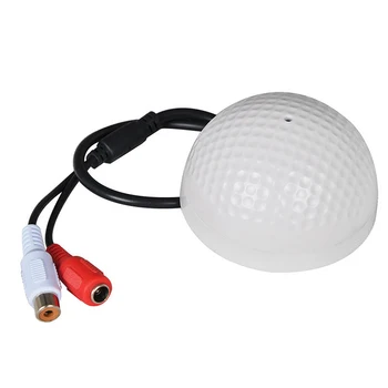 Golf-shaped Audio Pick-up Device High-sensitivity DC12V CCTV Microphone for Sound Monitoring
Golf-shaped Audio Pick-up Device High-sensitivity DC12V CCTV Microphone for Sound Monitoring