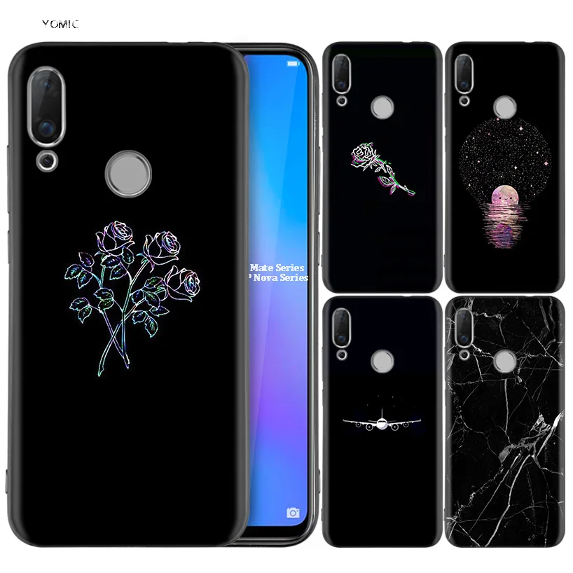 Silicone Coque Case for Huawei P30 P20 P10 P9 Mate 20 10 Lite Pro Nova 3i 4e 3E P Smart 2019 2018 Plus Black Light Dark Figures
Silicone Coque Case for Huawei P30 P20 P10 P9 Mate 20 10 Lite Pro Nova 3i 4e 3E P Smart 2019 2018 Plus Black Light Dark Figures
