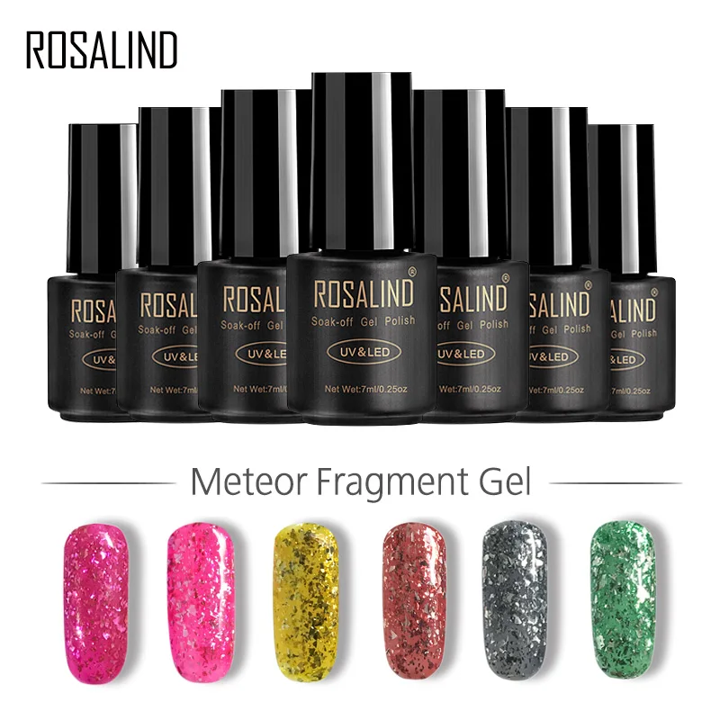 ROSALIND Gel 1S 7ml Meteor Fragment Gel Glitter Nail Polish UV Led Manicure Nail Polish Nail Art Gel Lacquer Soak Off 12 Colors
ROSALIND Gel 1S 7ml Meteor Fragment Gel Glitter Nail Polish UV Led Manicure Nail Polish Nail Art Gel Lacquer Soak Off 12 Colors