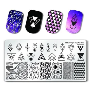 1PCS BeautyBigBang Diamond Puzzle Nail Plates Stamp Stencil For Stamping 3d Mold Geometry Print
1PCS BeautyBigBang Diamond Puzzle Nail Plates Stamp Stencil For Stamping 3d Mold Geometry Print