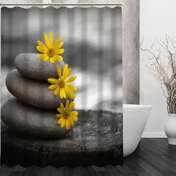 NEW Modern Design Spa stone Shower Curtain High Quality Custom Print HOT Popular Polyester beautiful Fabric Bath Curtain
NEW Modern Design Spa stone Shower Curtain High Quality Custom Print HOT Popular Polyester beautiful Fabric Bath Curtain
