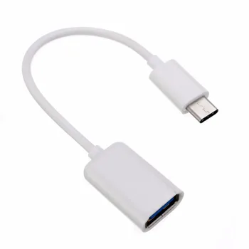 New Type C OTG Cable Adapter USB 3.1 Type-C Male to USB 2.0 A Female OTG Data Cable Cord Adapter White/Black wholesale 100pcs
New Type C OTG Cable Adapter USB 3.1 Type-C Male to USB 2.0 A Female OTG Data Cable Cord Adapter White/Black wholesale 100pcs