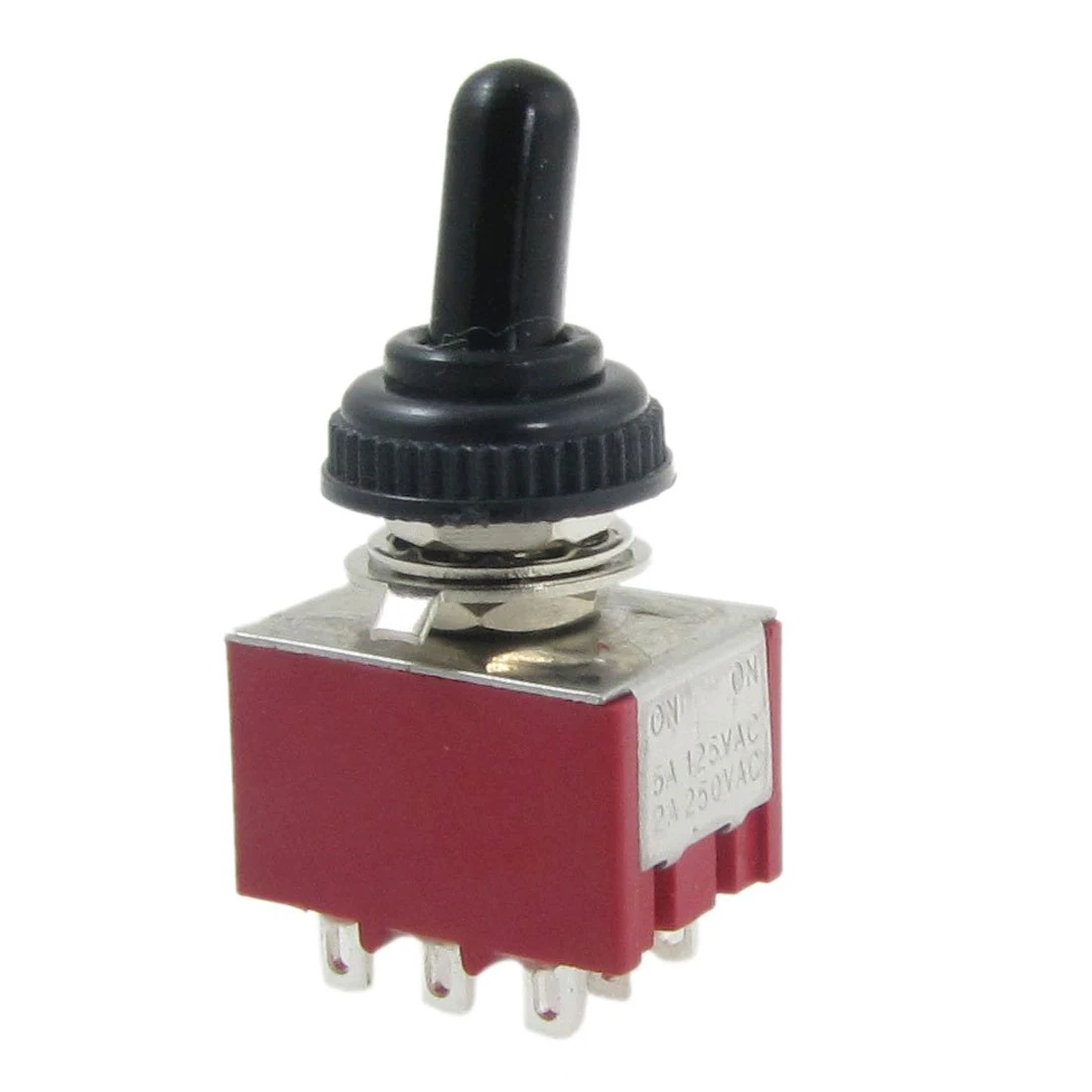 Cheapest AC 250V 2A 125V 5A ON/ON 2 Position 3PDT Toggle Switch with Waterproof Boot
Cheapest AC 250V 2A 125V 5A ON/ON 2 Position 3PDT Toggle Switch with Waterproof Boot