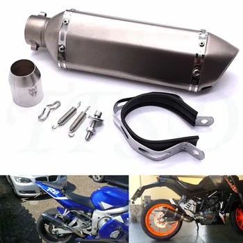 Universal 36 51mm motorcycle modified Akrapovic exhaust pipe muffler For YAMAHA YZF-R25 YZF-R3 YZF R25/R3 R6 R6S R1 MT-09 MT-07 
Universal 36 51mm motorcycle modified Akrapovic exhaust pipe muffler For YAMAHA YZF-R25 YZF-R3 YZF R25/R3 R6 R6S R1 MT-09 MT-07