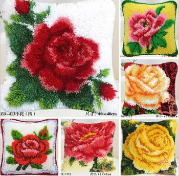 oneroom Carpet embroidered Latch Hook pillow/paragraphs/wool/crochet hook embroidery cross-stitch/pillows elegant FLOWERS
oneroom Carpet embroidered Latch Hook pillow/paragraphs/wool/crochet hook embroidery cross-stitch/pillows elegant FLOWERS