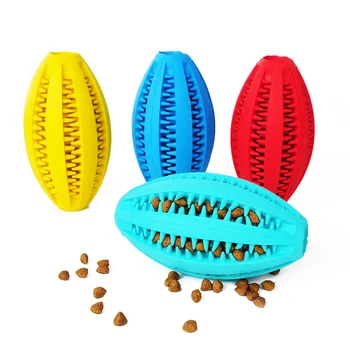 Natural rubber rugby cleaning teeth toy ball dog watermelon ball pet dog teeth resistant bite ball molars toys for large dogs
Natural rubber rugby cleaning teeth toy ball dog watermelon ball pet dog teeth resistant bite ball molars toys for large dogs