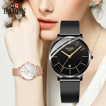 HAIQIN 2019 New Women's Watches Brand Luxury Fashion Ladies Quartz Watch Couple Clock Gold Women Watch Men Sports Zegarek Damski
HAIQIN 2019 New Women's Watches Brand Luxury Fashion Ladies Quartz Watch Couple Clock Gold Women Watch Men Sports Zegarek Damski