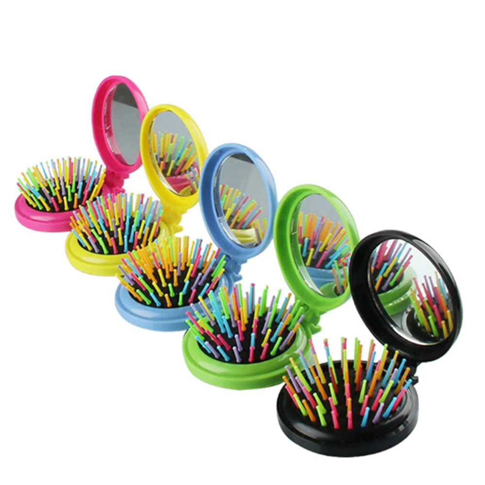 Folding Comb Airbag Massage Round Hair brush Functional Mini Mirror Hair Brushes Detangling Salon Hair Care comb For Travel Drop
Folding Comb Airbag Massage Round Hair brush Functional Mini Mirror Hair Brushes Detangling Salon Hair Care comb For Travel Drop