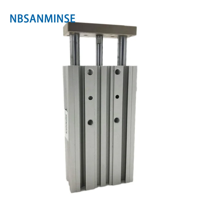 NBSANMINSE MGPM 25 32 40 50 63mm Compact Guide Type Cylinder Miniature Guide Rod Pneumatic Air Cylinder Double Acting
NBSANMINSE MGPM 25 32 40 50 63mm Compact Guide Type Cylinder Miniature Guide Rod Pneumatic Air Cylinder Double Acting