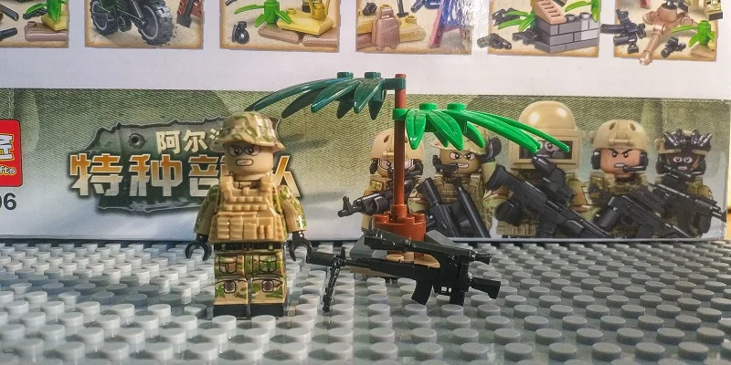 Desert Sniper Building Block Gun Weapons accessories City police playmobil Military SWAT mini figures Original Toys sets
Desert Sniper Building Block Gun Weapons accessories City police playmobil Military SWAT mini figures Original Toys sets
