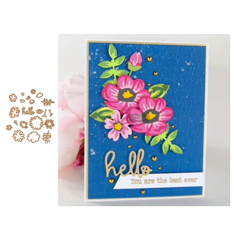 New Design Metal Cutting Dies cut die flower decoration Scrapbooking Album Paper DIY Card Craft Embossing Cuts
New Design Metal Cutting Dies cut die flower decoration Scrapbooking Album Paper DIY Card Craft Embossing Cuts