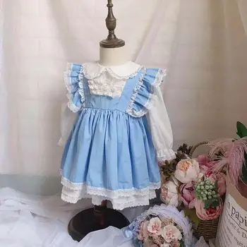 Autumn New Spanish Children's Lolita Court Girls Dress Lace Spliced Princess Gown Baby Birthday Dress Modis Kids Vestidos Y1791
Autumn New Spanish Children's Lolita Court Girls Dress Lace Spliced Princess Gown Baby Birthday Dress Modis Kids Vestidos Y1791