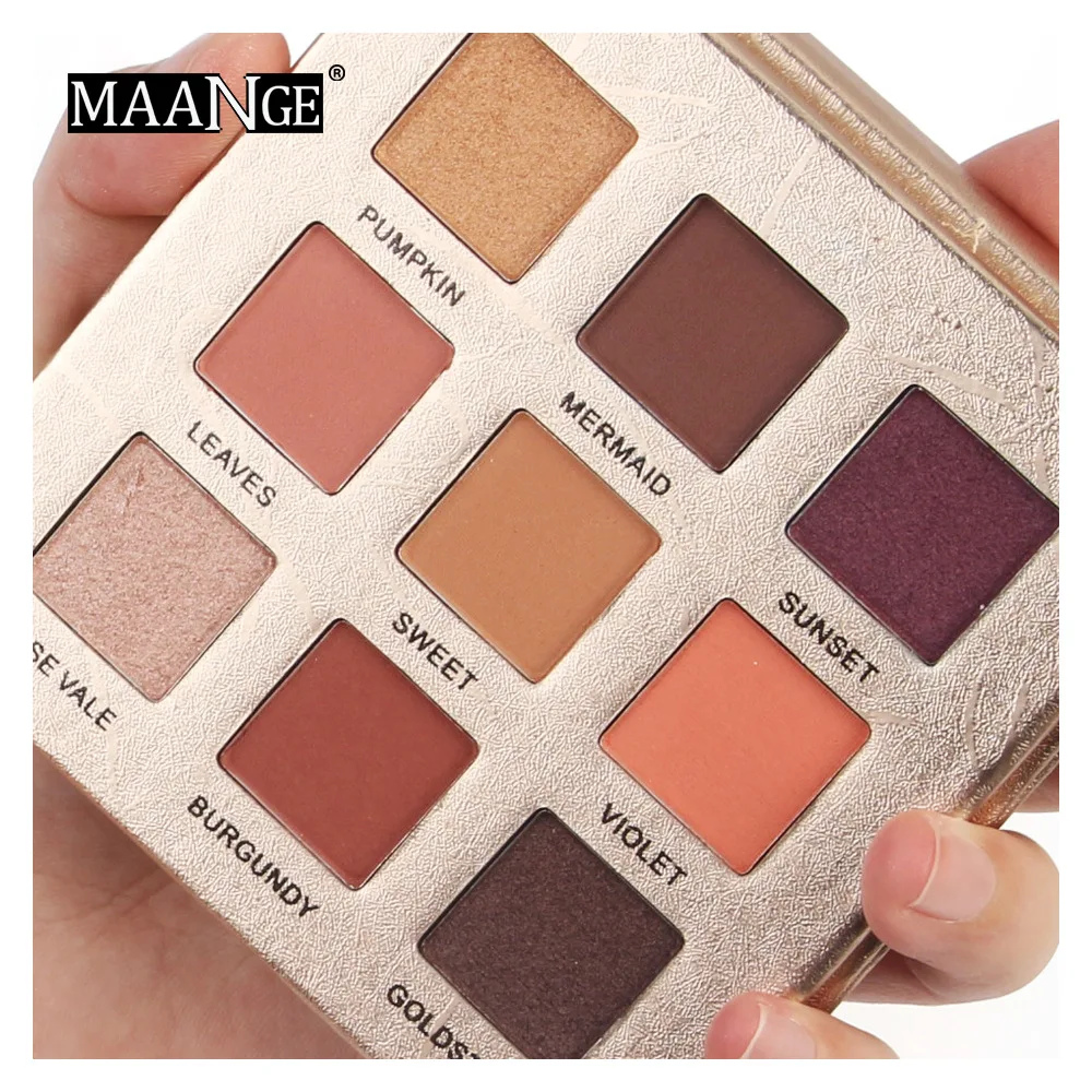 New 9 Colors Eyeshadow Palette Ultra Matte Shimmer Long Lasting Waterproof Wine Red Earth Powder Coloured Makeup Cosmetic Beauty
New 9 Colors Eyeshadow Palette Ultra Matte Shimmer Long Lasting Waterproof Wine Red Earth Powder Coloured Makeup Cosmetic Beauty