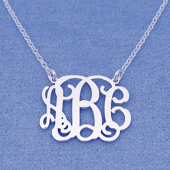 Custom Sterling Silver Name Necklace,Personalized Monogram Necklace, Handmade 925 Sterling Silver Name Jewelry,Christmas gift
Custom Sterling Silver Name Necklace,Personalized Monogram Necklace, Handmade 925 Sterling Silver Name Jewelry,Christmas gift