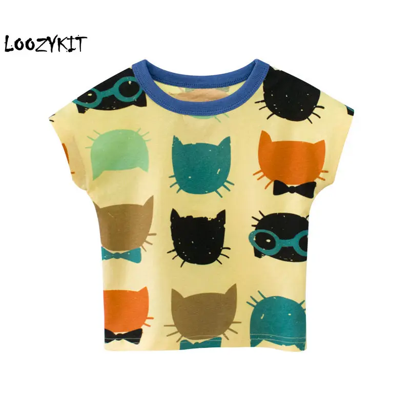 Loozykit 2019 Baby Boys T Shirt Cotton Tops Tees For Boy Cartoon Print Kids Outwear Children Clothes Tops 2-8 Year Boys Clothes
Loozykit 2019 Baby Boys T Shirt Cotton Tops Tees For Boy Cartoon Print Kids Outwear Children Clothes Tops 2-8 Year Boys Clothes
