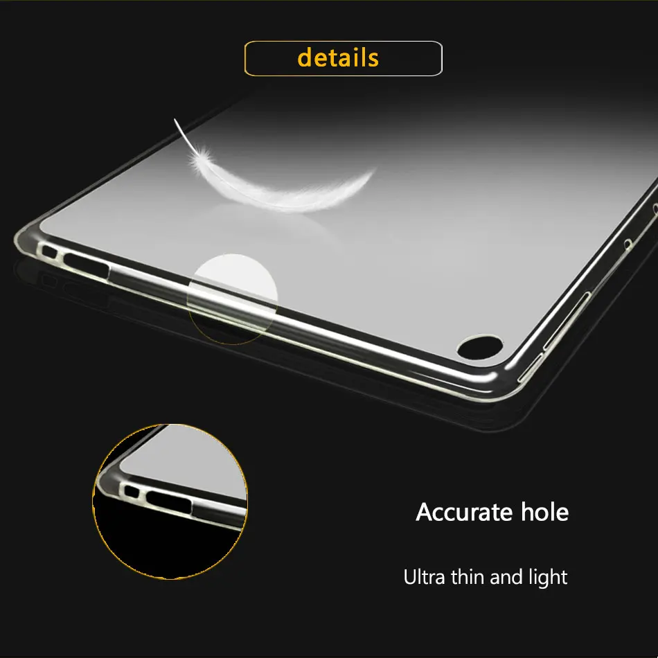 Tablet Case For Huawei MediaPad M2 M3 M5 M6 Lite/Pro C5 X2 7.0 8.0 8.4 10.0 10.1 10.8 Soft TPU Cover BTV-DL09 M2-801W GEM-701L
Tablet Case For Huawei MediaPad M2 M3 M5 M6 Lite/Pro C5 X2 7.0 8.0 8.4 10.0 10.1 10.8 Soft TPU Cover BTV-DL09 M2-801W GEM-701L