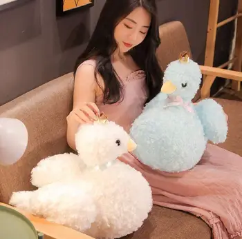 Cartoon Crown Swan 30-40cm Stuffed Toys Soft Plush Birthday Christmas Gift Toy #1772
Cartoon Crown Swan 30-40cm Stuffed Toys Soft Plush Birthday Christmas Gift Toy #1772