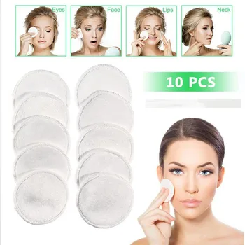 10Pcs/lot Reusable Cotton Pads Make Up Facial Remover Double Layer Wipe Pads Nail Art Cleaning Pads Washable With Laundry Bag
10Pcs/lot Reusable Cotton Pads Make Up Facial Remover Double Layer Wipe Pads Nail Art Cleaning Pads Washable With Laundry Bag