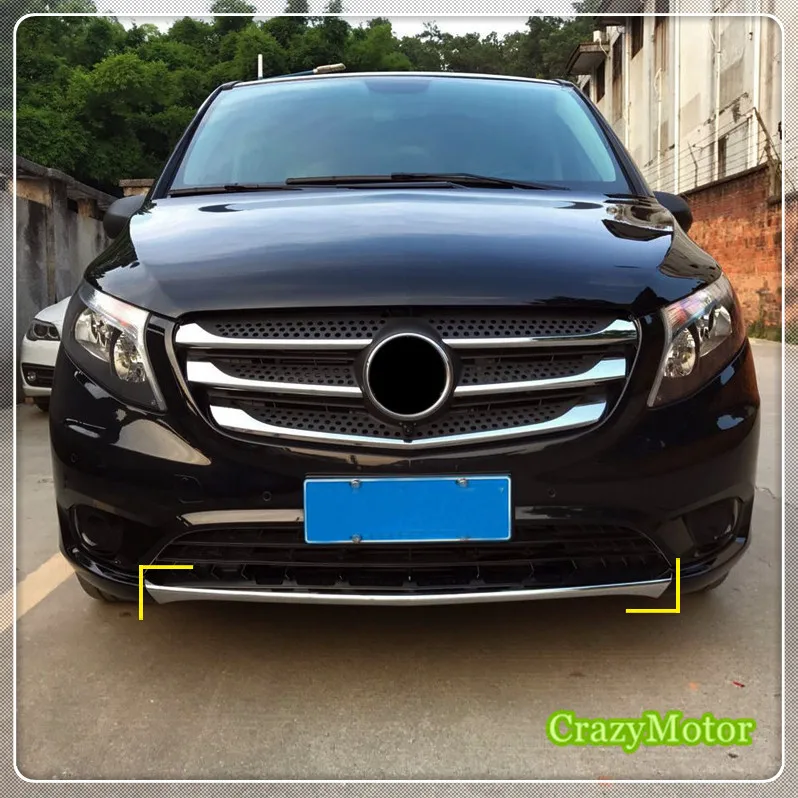 Для Mercedes-Benz Vito W447 2014-2022 хромированный передний нижний бампер Защита противоскользящая пластина защитная крышка отделка Стайлинг автомобиля
Для Mercedes-Benz Vito W447 2014-2022 хромированный передний нижний бампер Защита противоскользящая пластина защитная крышка отделка Стайлинг автомобиля