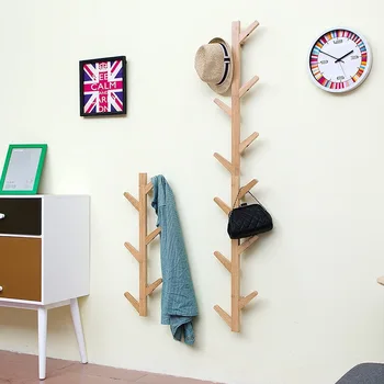 Nordic Bamboo Wooden Hanging Hook Hanger Hanging Tree Branch Shape Clothes Coat Rack Hook Creative Living Room Wall Hanging
Nordic Bamboo Wooden Hanging Hook Hanger Hanging Tree Branch Shape Clothes Coat Rack Hook Creative Living Room Wall Hanging
