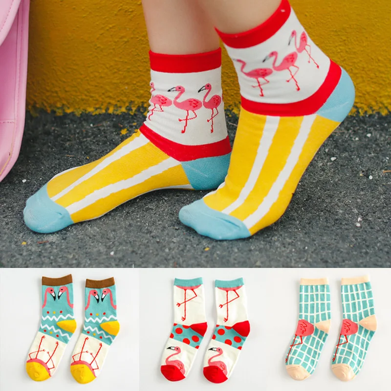 Fashion lady funny flamingo animal pattern socks kawaii cartoon image long cotton socks meia cute ladies socks
Fashion lady funny flamingo animal pattern socks kawaii cartoon image long cotton socks meia cute ladies socks