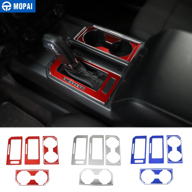 MOPAI Car Interior Gear Shift Panel Front Rear Cup Holder Decoration Cover Sticker for Ford F150 2016 Up Car Accessories Styling
MOPAI Car Interior Gear Shift Panel Front Rear Cup Holder Decoration Cover Sticker for Ford F150 2016 Up Car Accessories Styling