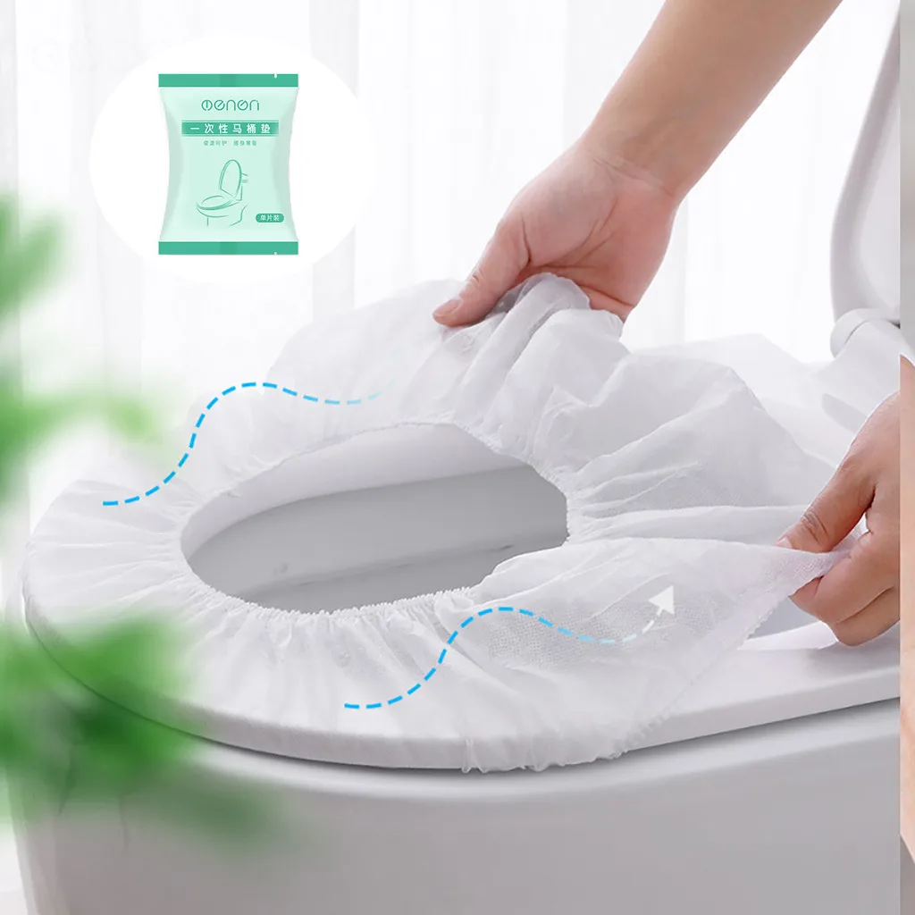 Toilet Disposable Sticker Toilet Seat Cover Business Travel Stool Bathroom Waterproof Safety Toilet Seat Pad For Camping tools
Toilet Disposable Sticker Toilet Seat Cover Business Travel Stool Bathroom Waterproof Safety Toilet Seat Pad For Camping tools
