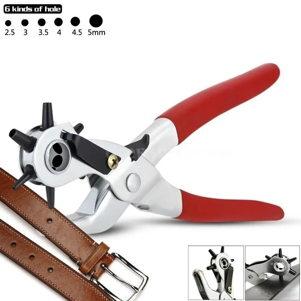 8 Multifunction Punching Plier Leather Belt Strap Watch Hole Puncher Machine Tool
8 Multifunction Punching Plier Leather Belt Strap Watch Hole Puncher Machine Tool