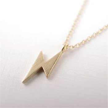 Fashion small lightning shape pendant necklace necklaces for women design chain of clavicle
Fashion small lightning shape pendant necklace necklaces for women design chain of clavicle