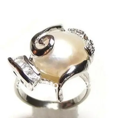 FREE SHIPPING>>>@@ Wholesale price S ^^^^White Fruity Freshwater Pearl Silver Lady Ring size7.8
FREE SHIPPING>>>@@ Wholesale price S ^^^^White Fruity Freshwater Pearl Silver Lady Ring size7.8
