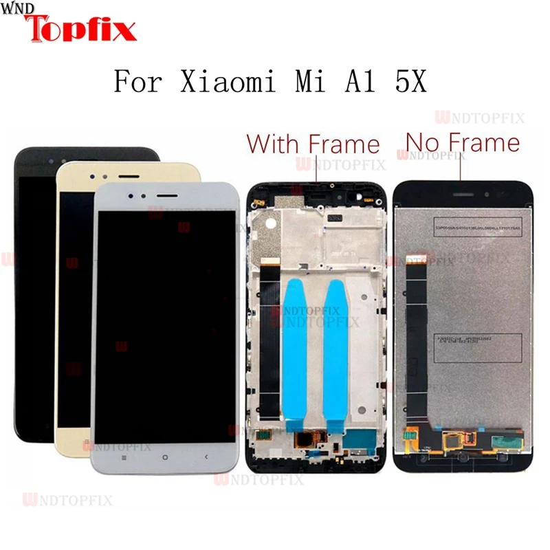 For Xiaomi Mi A1 LCD Display Touch Screen Digitizer Assembly Global Version For Xiaomi Mi A1 LCD Mi5X MiA1 5X Replacement
For Xiaomi Mi A1 LCD Display Touch Screen Digitizer Assembly Global Version For Xiaomi Mi A1 LCD Mi5X MiA1 5X Replacement