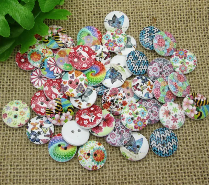 50Pcs Mixed Wood Round Flower Sewing Buttons For Kids Clothes Scrapbooking Decorative Botones Crafts Needlework DIY Accessories
50Pcs Mixed Wood Round Flower Sewing Buttons For Kids Clothes Scrapbooking Decorative Botones Crafts Needlework DIY Accessories