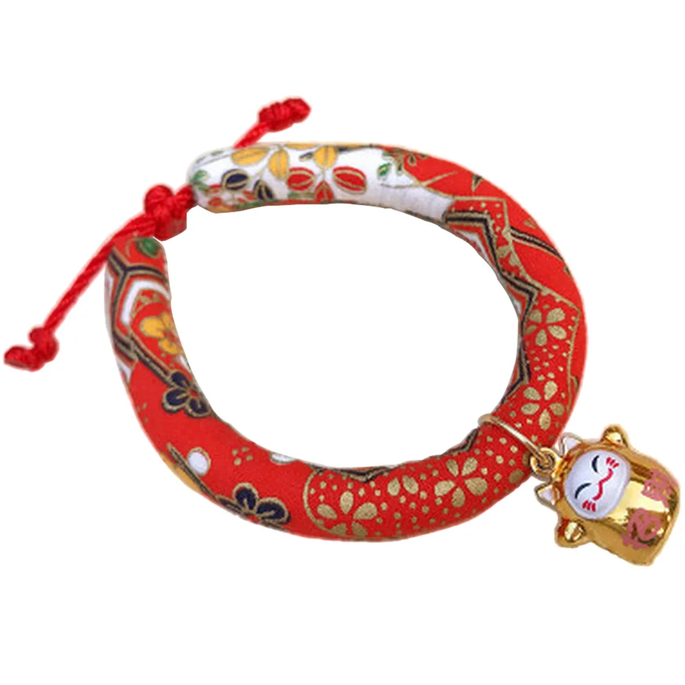 Neko Kimono Soft 100% Cotton Lucky Cat Pet Flea Collar with Bell for Small Dog Collar Cat Collars Adjustable Colorful
Neko Kimono Soft 100% Cotton Lucky Cat Pet Flea Collar with Bell for Small Dog Collar Cat Collars Adjustable Colorful