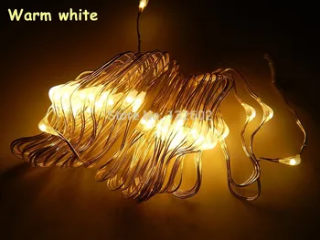 150pcs 8 Colors 3M 30 LEDs Battery Operated Silver Wire Warm White Light LED String Lights Fairy Lights Free Shipping
150pcs 8 Colors 3M 30 LEDs Battery Operated Silver Wire Warm White Light LED String Lights Fairy Lights Free Shipping