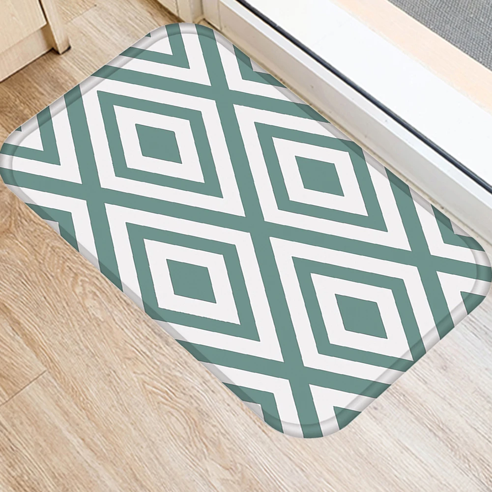 40x60cm Geometric Triangle Wave Anti-Slip Door Mat Entrance Rug Kitchen Carpet Kitchen Door Toilet Supplies New
40x60cm Geometric Triangle Wave Anti-Slip Door Mat Entrance Rug Kitchen Carpet Kitchen Door Toilet Supplies New
