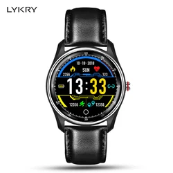 LYKRY MX9 ECG Смарт часы браслет с электрокардиографом сердечного ритма Монитор артериального давления PPG Smartwatch + 8 языков руководство