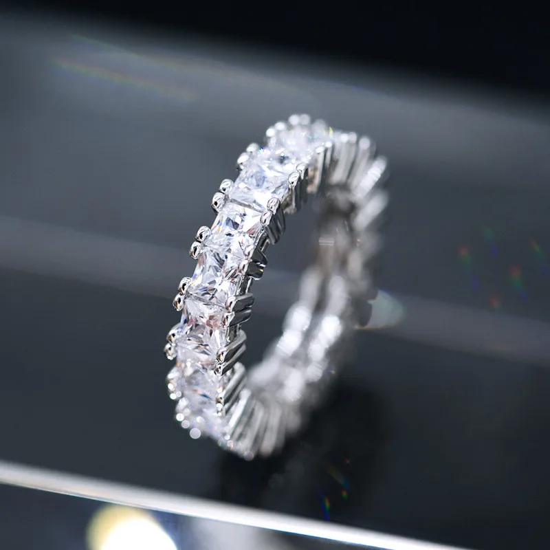 Silver 925 Jewelry ring stainless steel zirconium stone full of diamonds a gift from an angel to a woman ringen B152 B163
Silver 925 Jewelry ring stainless steel zirconium stone full of diamonds a gift from an angel to a woman ringen B152 B163