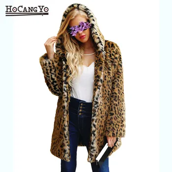 HCYO Autumn Winter Women Fur Coat Hooded Faux Fur Coat Women Warm Soft Fur Jackets Female Leopard Outwear Overcoats Plush Coats
HCYO Autumn Winter Women Fur Coat Hooded Faux Fur Coat Women Warm Soft Fur Jackets Female Leopard Outwear Overcoats Plush Coats
