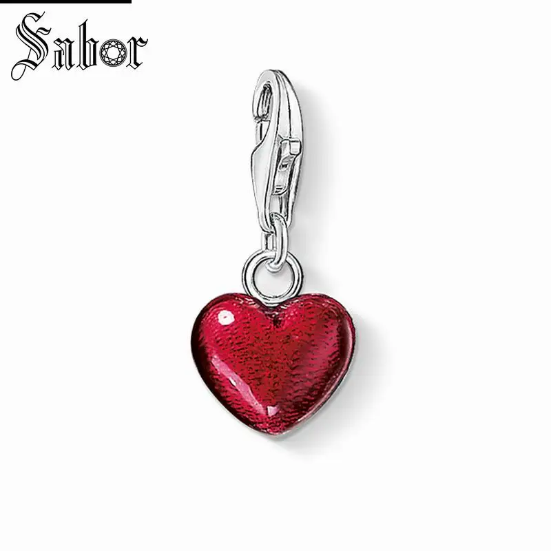 thomas Red Heart Charm Pendant,2019 Jewelry For Women Girls,womens Romantic Gift 925 Sterling Silver Fit Bracelet charms
thomas Red Heart Charm Pendant,2019 Jewelry For Women Girls,womens Romantic Gift 925 Sterling Silver Fit Bracelet charms