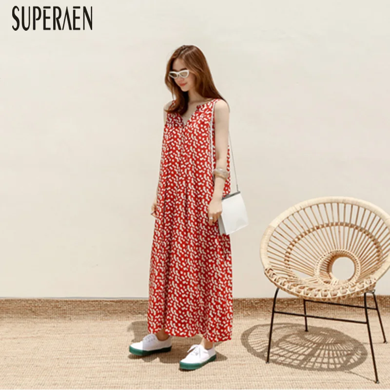 SuperAen Wide Leg Pants Fashion Wild Casual Sleeveless Jumpsuit Women Summer Korean Style Pluz Size Chiffon Jumpsuits 2019 New
SuperAen Wide Leg Pants Fashion Wild Casual Sleeveless Jumpsuit Women Summer Korean Style Pluz Size Chiffon Jumpsuits 2019 New