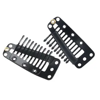 20pcs 10-Teeth Snap-Comb Wig Clips With Rubber Hair Extension Clips Hair Styling Hair Clips US Local Delivery
20pcs 10-Teeth Snap-Comb Wig Clips With Rubber Hair Extension Clips Hair Styling Hair Clips US Local Delivery