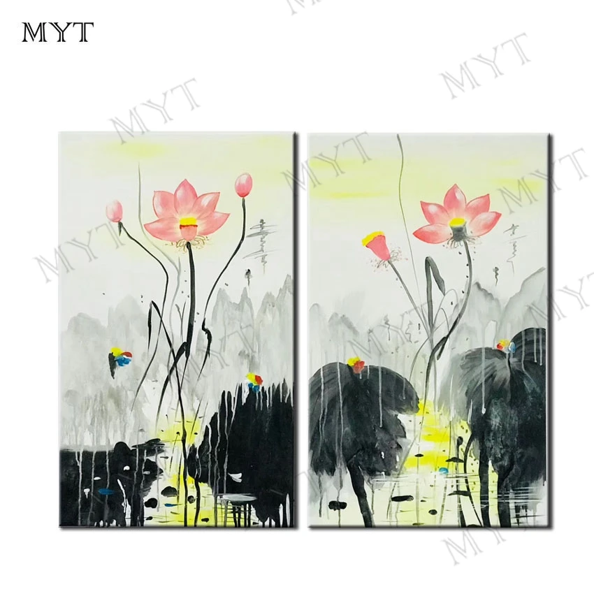 Myt Free Shipping Hand Painted Abstract Oil Painting 2 Panels Home Decor Modern On Canvas Wall Picture For Living Room Unframe
Myt Free Shipping Hand Painted Abstract Oil Painting 2 Panels Home Decor Modern On Canvas Wall Picture For Living Room Unframe