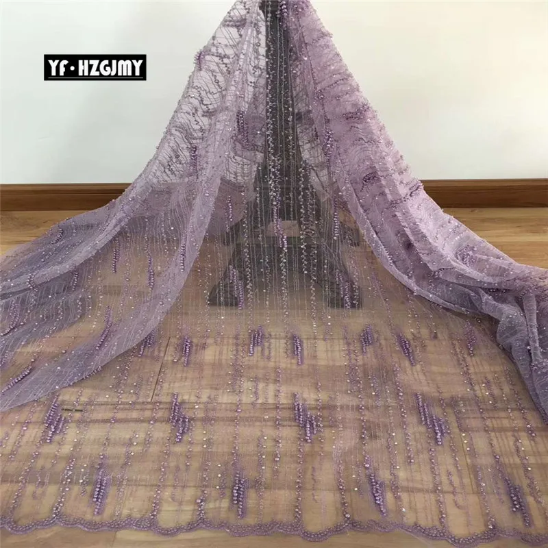 YF HZGJMY African Sequin Lilac French Lace 2019 Luxury Handmade Beaded Dress Tulle Net Lace 5 Yards Mesh Embroidery Fabric A1603
YF HZGJMY African Sequin Lilac French Lace 2019 Luxury Handmade Beaded Dress Tulle Net Lace 5 Yards Mesh Embroidery Fabric A1603