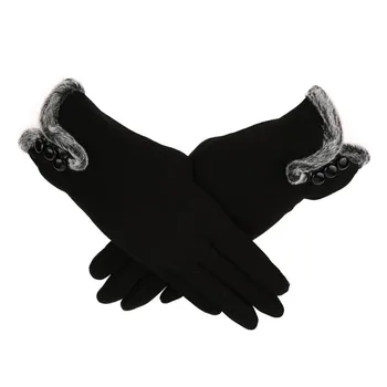Women Cashmere Gloves Autumn Winter Full Finger Thicken Warm Gloves Lady Wrist Mittens Featured opening design gloves
Women Cashmere Gloves Autumn Winter Full Finger Thicken Warm Gloves Lady Wrist Mittens Featured opening design gloves