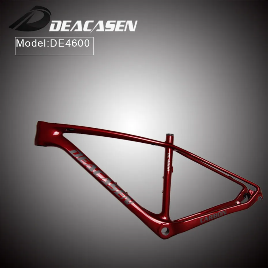 2018 New 27.5er Carbon MTB Frame T1000 Carbon Fiber Mountain Bike Frameset Compatible With Di2 and Mechanical
2018 New 27.5er Carbon MTB Frame T1000 Carbon Fiber Mountain Bike Frameset Compatible With Di2 and Mechanical