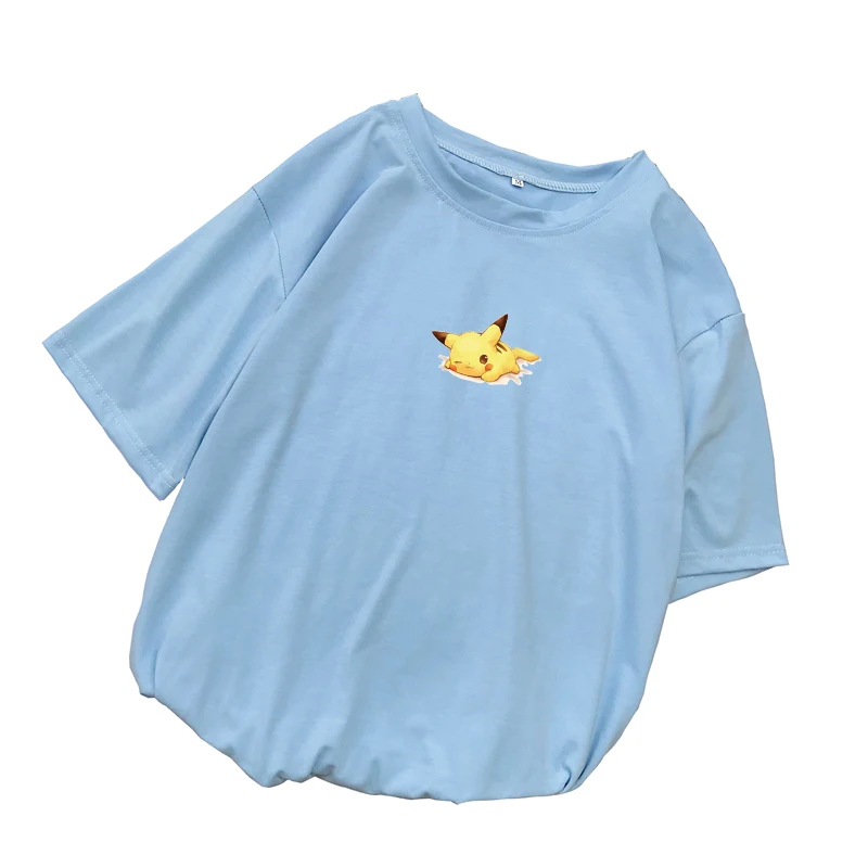 Harajuku Japanese Anime T Shirt Women Summer Kawaii Pikachu Cartoon Printed Originality O-Neck Short Sleeve Tops Tee Shirt Femme
Harajuku Japanese Anime T Shirt Women Summer Kawaii Pikachu Cartoon Printed Originality O-Neck Short Sleeve Tops Tee Shirt Femme