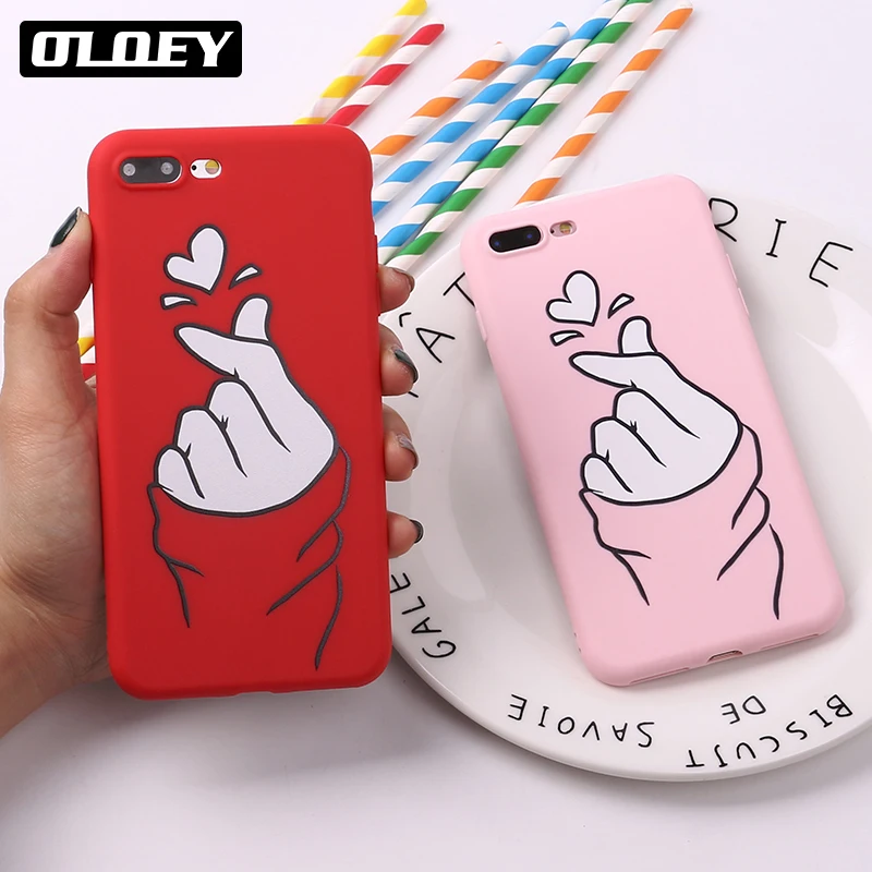 For iPhone 11 Pro 6S 5S 8 8Plus X 7 7Plus XS Max Soft TPU Silicone Matte Case Fundas Coque Cover Cute Loving Gesture Girl Pink
For iPhone 11 Pro 6S 5S 8 8Plus X 7 7Plus XS Max Soft TPU Silicone Matte Case Fundas Coque Cover Cute Loving Gesture Girl Pink
